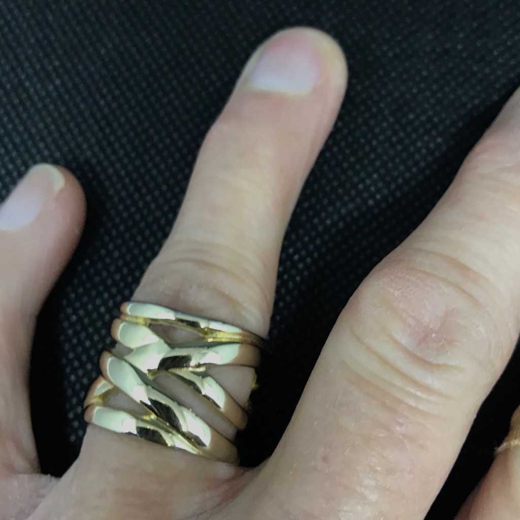 Ring, Gold Wrap, Euc